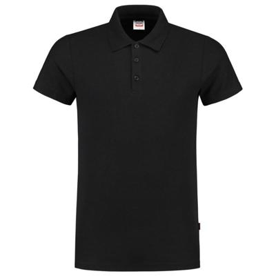 Tricorp Casual 201005 Slim-Fit Heren poloshirt Zwart 3XL