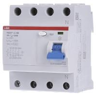 ABB 2CSF204325R1400 F204 F-40/0,03 Aardlekschakelaar F 4-polig 40 A 0.03 A 400 V