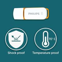 Philips FM12FD75B/00 USB flash drive 128 GB USB Type-A 3.0 (3.1 Gen 1) Oranje, Wit - thumbnail