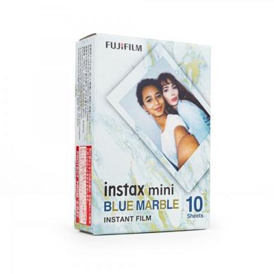 Fujifilm instax mini film blue marble