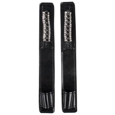 QHP Bernice sporenbeschermers zwart/blauw