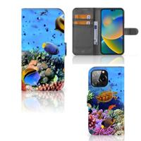 iPhone 14 Pro Max | Telefoonhoesje | Met pasjeshouder | Vissen - thumbnail