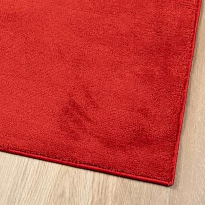 VidaXL Vloerkleed oviedo laagpolig 80x150 cm rood