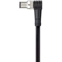 Escha 8043769 Sensor/actuator connector, geassembleerd M8 Aantal polen (sensoren): 4 Stekker, haaks 2.00 m 1 stuk(s) - thumbnail