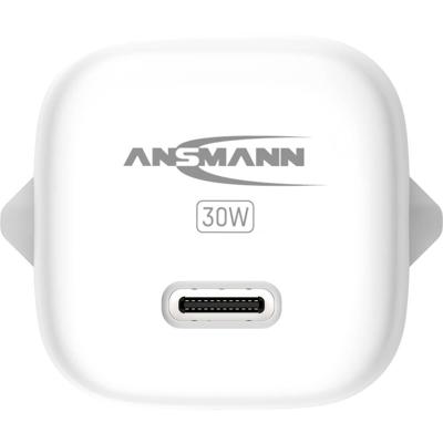 Ansmann Home Charger HC130PD mini USB-oplader 30 W 1x USB-C Wit Binnen