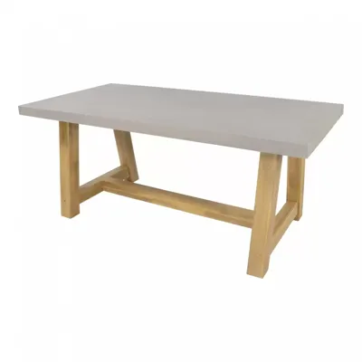 Tuintafel Judy met betonlook blad 180x90x77 cm Tuintafel Judy met betonlook blad 180x90x77 cm