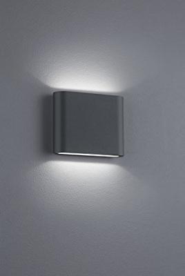 Trio WandlampThames II Up - Down 11,5cm antraciet - 227560242