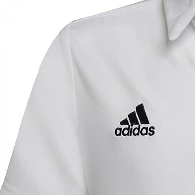 adidas Entrada 22 Polo Kids Wit Zwart