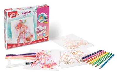 Hobbyset maped creativ aquaart ballet 14delig Hobbyset maped creativ aquaart ballet 14delig