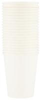 HEMA Papieren bekers 250ml wit - 20 stuks - thumbnail