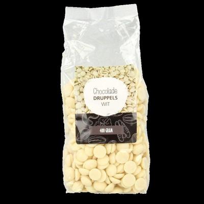 MijnNatuurwinkel Chocolade druppels wit 400 Gram