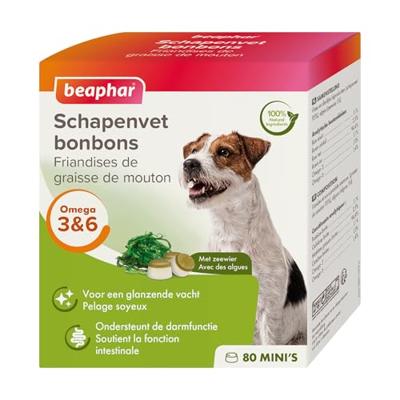 Beaphar Schapenvet Bonbons Mini Zeewier - thumbnail