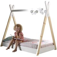 Vipack Bed Tipi - wit/naturel - 90x200 cm - thumbnail