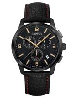 Horlogeband Balmain B74873264 / 1722675 Leder Zwart 22mm - thumbnail