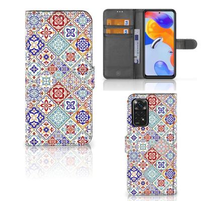 Xiaomi Redmi Note 11 Pro 5G/4G | Bookcase | Tiles Color Xiaomi Redmi Note 11 Pro 5G/4G | Bookcase | Tiles Color