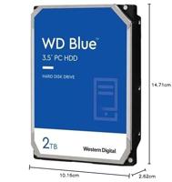WD Blue™ 2 TB Harde schijf (3.5 inch) SATA WD20EZBX - thumbnail