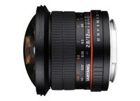 Samyang 7472 12/2,8 objectief Fisheye DSLR Sony E handmatige fotoolens, super groothoek zwart - thumbnail