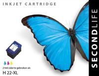 Kangaro SL-11111018 Cartridge SecondLife HP 22 XL Kleur - thumbnail