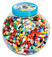 Hama strijkkralenset in pot maxi, 2000st. - thumbnail