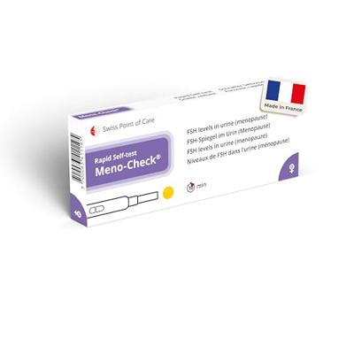 Swiss Point of Care Zelftest meno-check 1 Stuks Swiss Point of Care Zelftest meno-check 1 Stuks