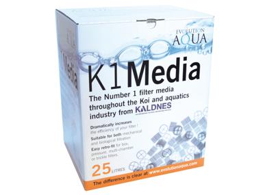 Evolution Aqua K1 Medium 1L - Zelfreinigende Filtermedia voor Kraakheldere Vijvers