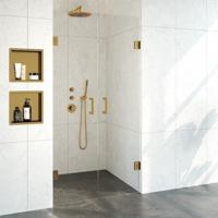 Pendeldeuren Compleet Just Creating Profielloos 100x200 cm Goud Sanitop - thumbnail