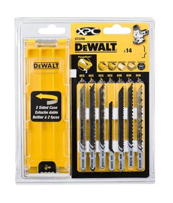 DeWalt Accessoires Cassette 14-delig XPC® zaagbladen voor hout (DT2205 x 3, DT2209 x 3, DT2213 x 3, DT2207 x 1, DT2216 x 1, DT2217 x 1, DT2218 x 1, DeWalt Accessoires Cassette 14-delig XPC® zaagbladen voor hout (DT2205 x 3, DT2209 x 3, DT2213 x 3, DT2207 x 1, DT2216 x 1, DT2217 x 1, DT2218 x 1,
