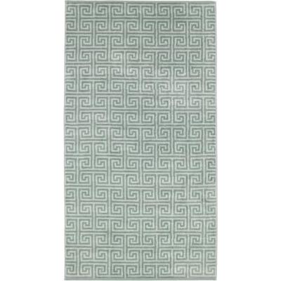 Cawö Cawo Noblesse Elegance Allover print Badlaken 80/150 nordic green