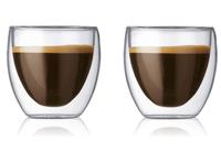 Dubbelwandige Glazen - Set van 2 - 100ml - Koffieglas/Theeglas - thumbnail