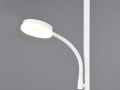Trio VloerlampSpecter wit met leeslamp - R47842131
