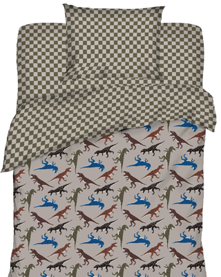 Dekbedovertrek set - Grijs