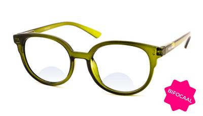Leesbril Vista Bonita Nova Bifocaal-Army Green-+4.00 Leesbril Vista Bonita Nova Bifocaal-Army Green-+4.00