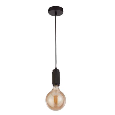 Searchlight 1-lichts hanglampSuspension zwart - 77651BK