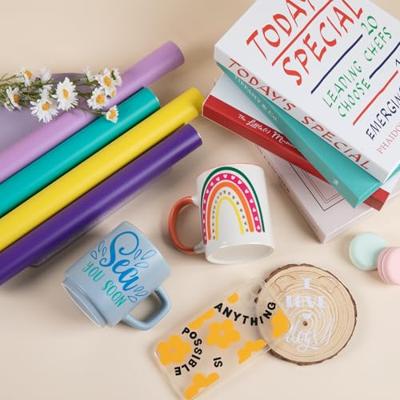 LOKLiK • permanent zelfklevend vinyl mat lichtpaars 30,5x180cm