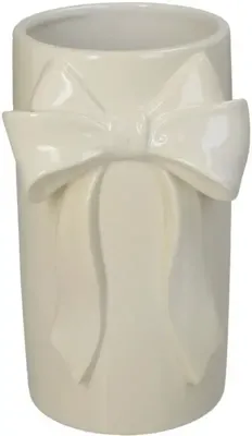 Vaas Strik Wit 18,5 cm hoog