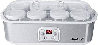 Steba JM3 - Yoghurtmaker - 8x180 ml - RVS Steba JM3 - Yoghurtmaker - 8x180 ml - RVS