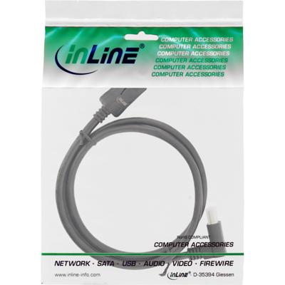 InLine 17152U DisplayPort kabel 2 m Zwart InLine 17152U DisplayPort kabel 2 m Zwart