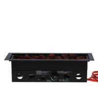 Cosi | Cosiburner Inbouwbrander | Straight Black - thumbnail