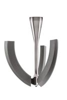 SMEG SMFB02 Roestvrijstalen Klopper voor Keukenmachine - thumbnail