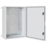 VidaXL Bedieningskast grijs 47 x 20 x 60 cm abs kunststof - thumbnail