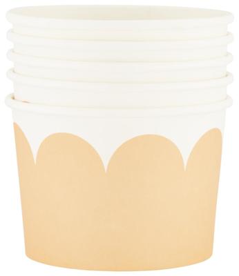 HEMA Papieren Bakjes - 450 Ml - High Tea - 5 Stuks