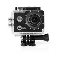 Nedis Action Cam | 1080p@30fps | 12 MPixel | Zwart | 1 stuks - ACAM21BK ACAM21BK - thumbnail