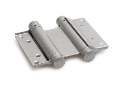 DX Bommer scharnier dubbelwerkend 29/75 mm deurdikte 18-25 mm - zilvergrijs DX Bommer scharnier dubbelwerkend 29/75 mm deurdikte 18-25 mm - zilvergrijs