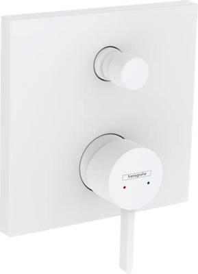 Afbouwdeel Badmengkraan Inbouw Finoris HansGrohe Eengreeps Mat Wit - thumbnail