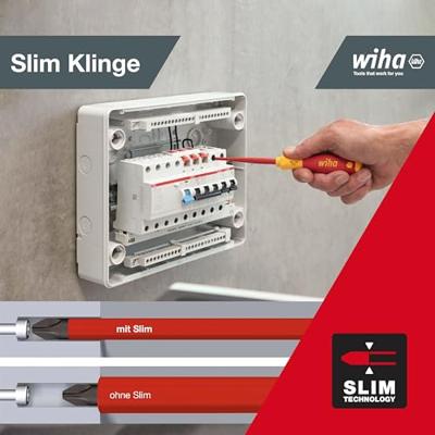 Wiha Schroevendraaierset SoftFinish electric slimFix - thumbnail