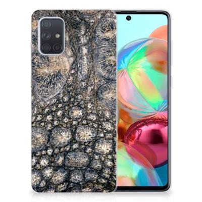 Samsung Galaxy A71 | TPU Hoesje | Krokodillenprint