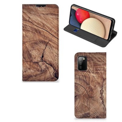 Samsung Galaxy M02s | A02s Book | Wallet Case | Tree Trunk