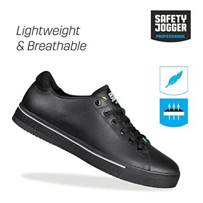 Safety Jogger Cool O2 Zwart | Zwart | Maat 46 - 5401033172149 Safety Jogger Cool O2 Zwart | Zwart | Maat 46 - 5401033172149