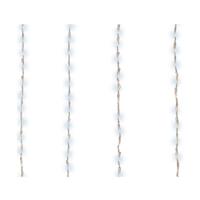 Lichtgordijn LED Lumineo Transparant 2 x 1 m - thumbnail