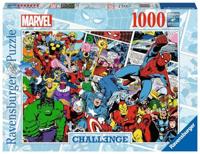 Ravensburger - challenge puzzel marvel superhelden 1000st. - thumbnail